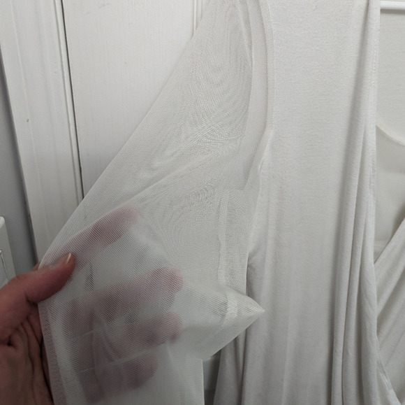 Iris Setlakwe white cross body blouse - Picture 6 of 11